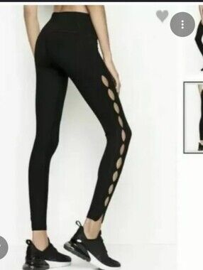 Victoria's Secret Black High-Rise Leggings